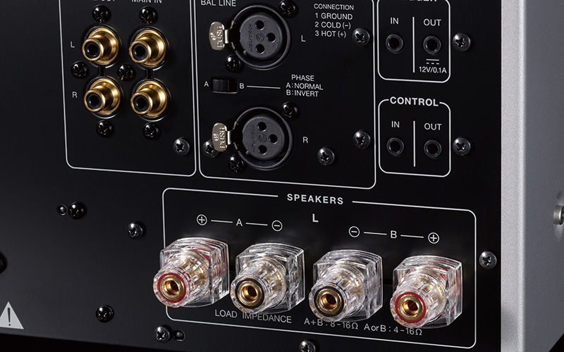 Various functions and in/output terminals