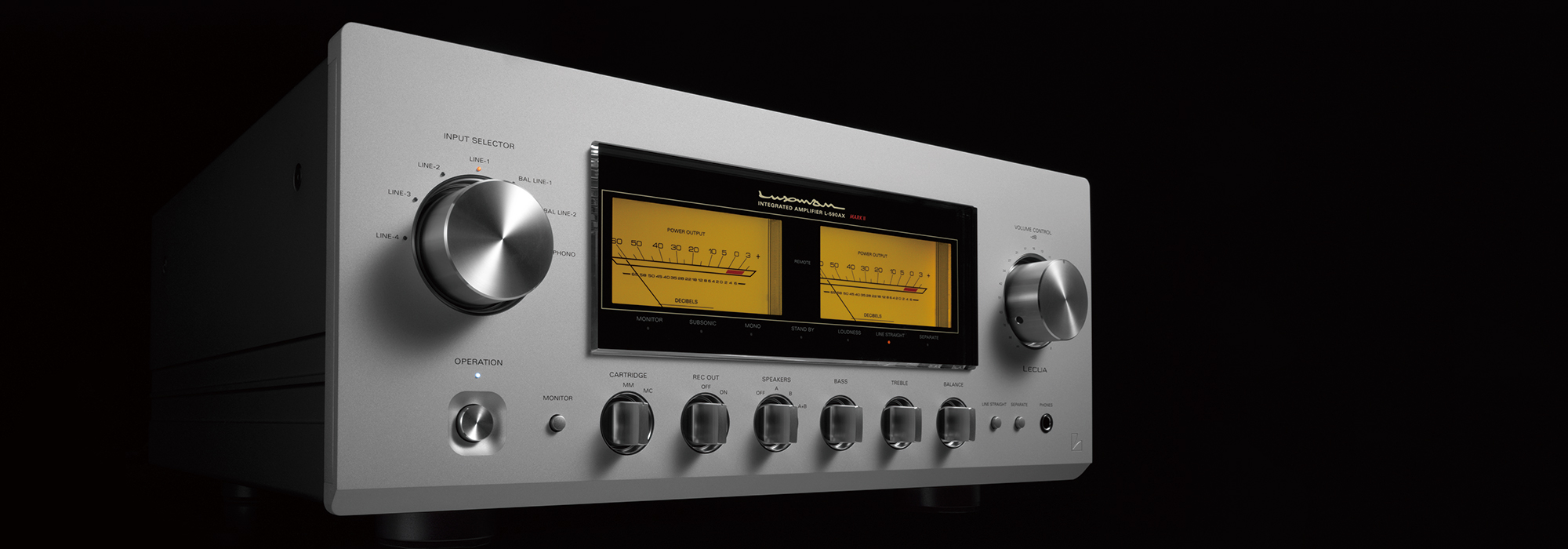 L-590AXII | INTEGRATED AMPLIFIERS | PRODUCTS | LUXMAN | Seeking 